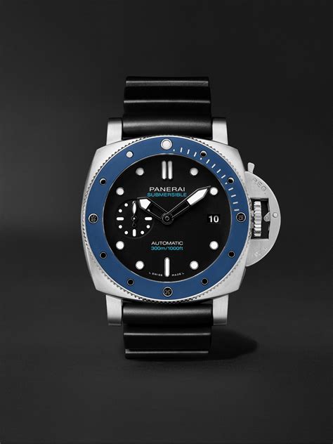 panerai submersible azzurro 42mm